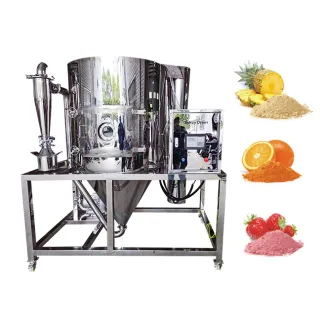 Multi-stage spray drying systems can be used to achieve even higher powder yields and reduced drying times.