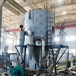 Spray drying can be used to create powders with consistent quality and particle size distribution.