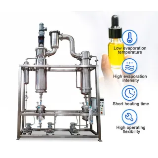 With its advanced design and precise control over the distillation process, wiped film molecular distillation equipment can produce high-purity products with a high level of efficiency.