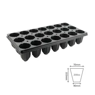 Rectangle seed starting trays 21 Cavities Seedling Trays