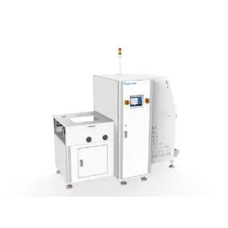 The unloader system features adjustable unloading speeds, allowing for gentle handling of delicate or sensitive PCBs. This prevents damage during the unloading process and maintains product integrity.