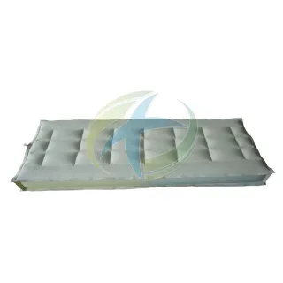 Lounge comfortably on the Rubber Beach Inflatable Bed, a durable and stylish option for beach enthusiasts.