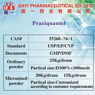 Praziquantel API is a potent pharmaceutical ingredient used in the treatment of parasitic infections.