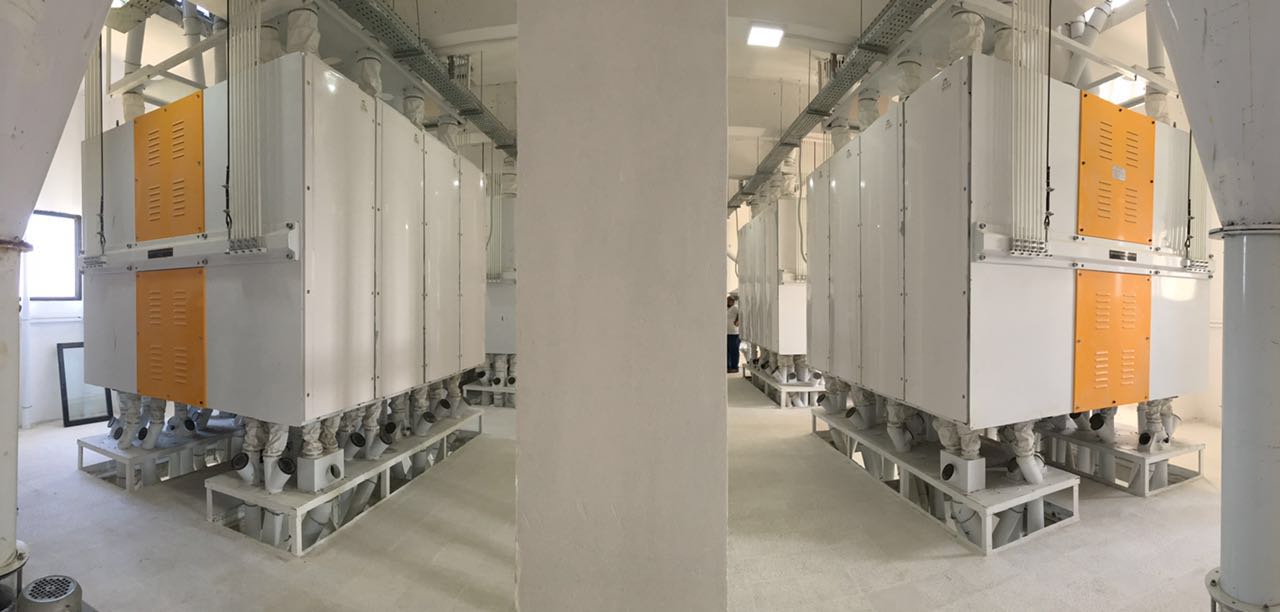 25 ton wheat flour milling process