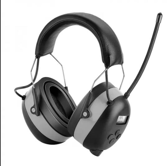 Prioritize safety on the job with these labor protection headphones, equipped with durable materials, adjustable headbands, and superior noise reduction technology for a secure and comfortable fit.