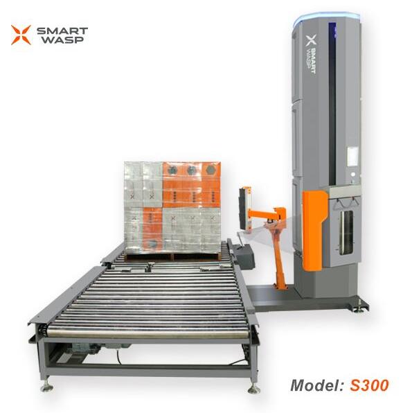Ensure the stability of your pallets during transit with our Stretch Wrapping Machine, offering advanced features for precise and consistent wrapping.