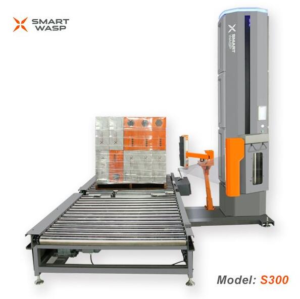 Maximize the security of your palletized shipments with our Stretch Wrapping Machine, featuring advanced technology for tight and reliable wrapping.