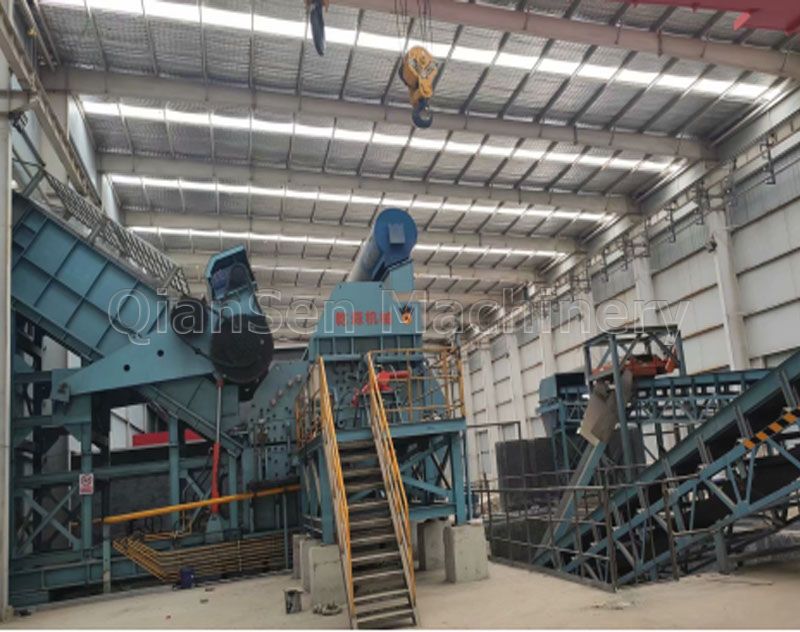 Built with robust materials and engineering, these machines are durable and capable of withstanding the high-stress demands of metal shredding operations.