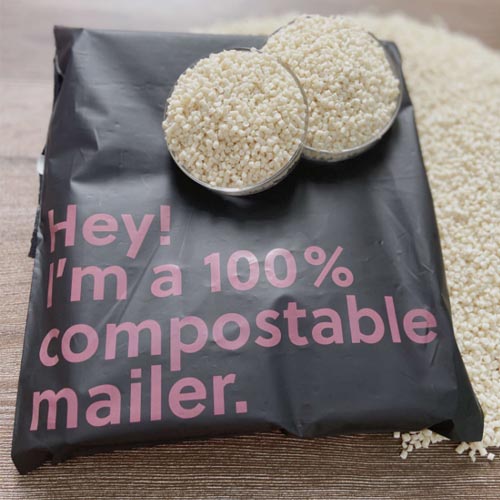 Compostable resins degrade into organic matter under controlled conditions, turning into nutrient-rich compost that can nourish soil and plants