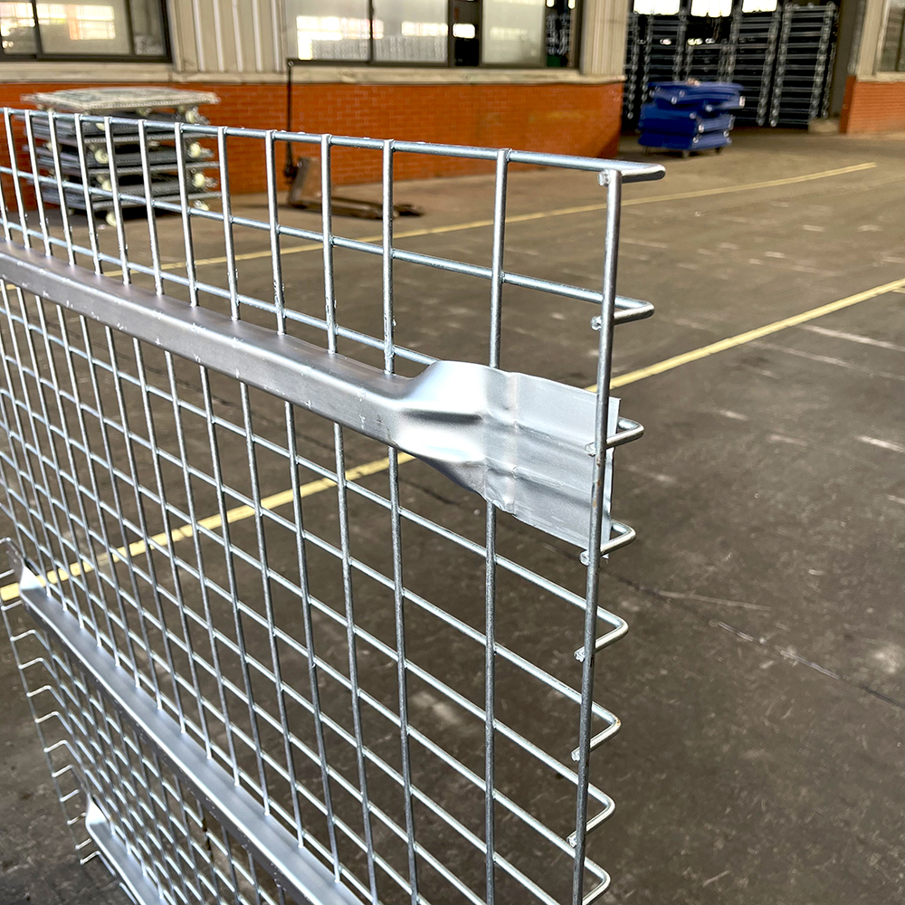 Safeguard your inventory with a sturdy Wire Container.