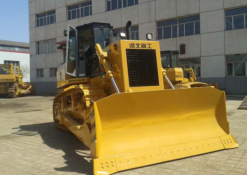 The bulldozer, a symbol of progress and power, forges ahead with unwavering determination, clearing obstacles and shaping the land to pave the way for development.