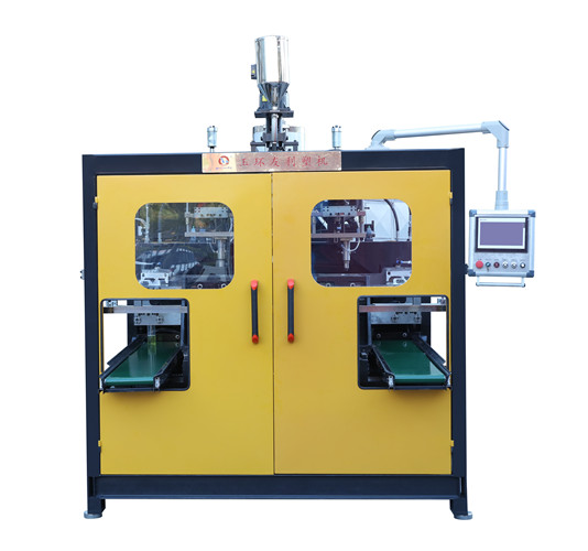 Rotary blow molding machines are used for high-speed production of small to medium-sized containers.