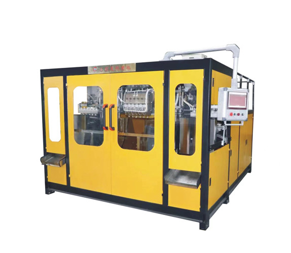 Blow molding machines range from small, single-cavity machines to large, high-output systems.