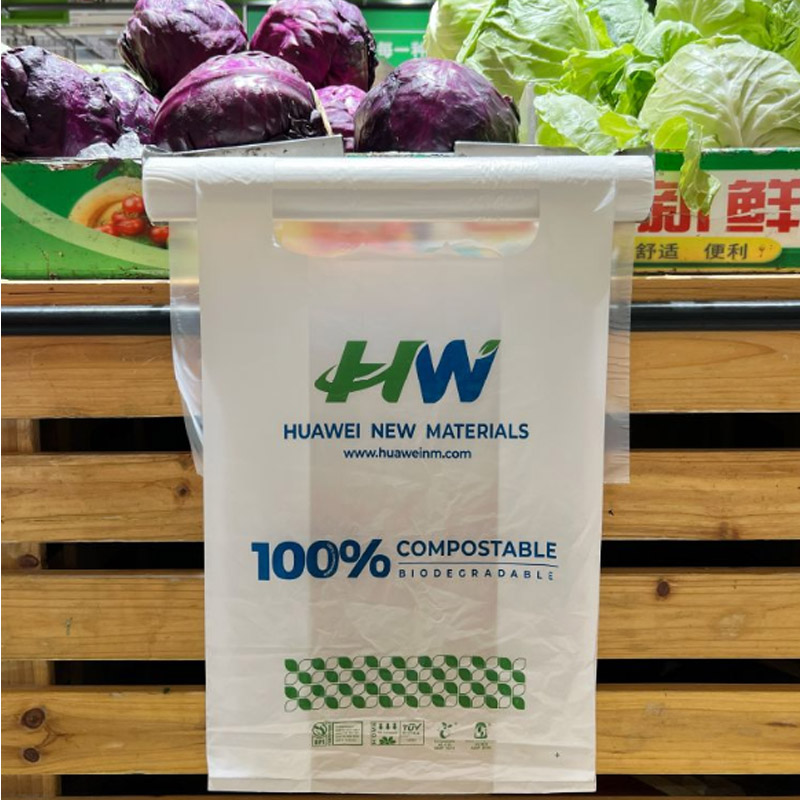 Production of PLA bags emits fewer greenhouse gases compared to traditional plastic bags made from petroleum.