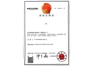 Trademark Registration Certificate