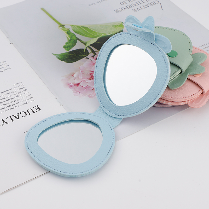 Sewing make-up quicksand  double-sided Portable Mirror