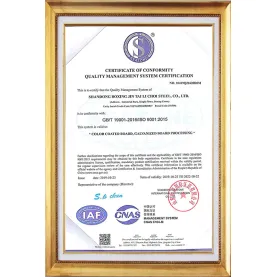 Kalite yönetimi sertifikası