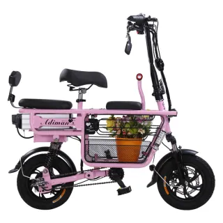 parent-child driving lithium battery Folding electric bicycle