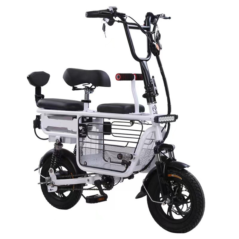 Hot Sellers USA Electric Bicycle 48v lithium battery 14 inch Foldable E-bike Ebike City Bike