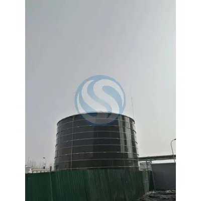 Buksan ang Roof Glass na Fused To Steel Tank
