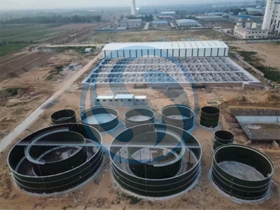 Sludge Holding Storage Tanks in Wastewater Treatment
