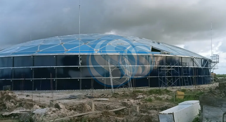 Aluminum dome roof