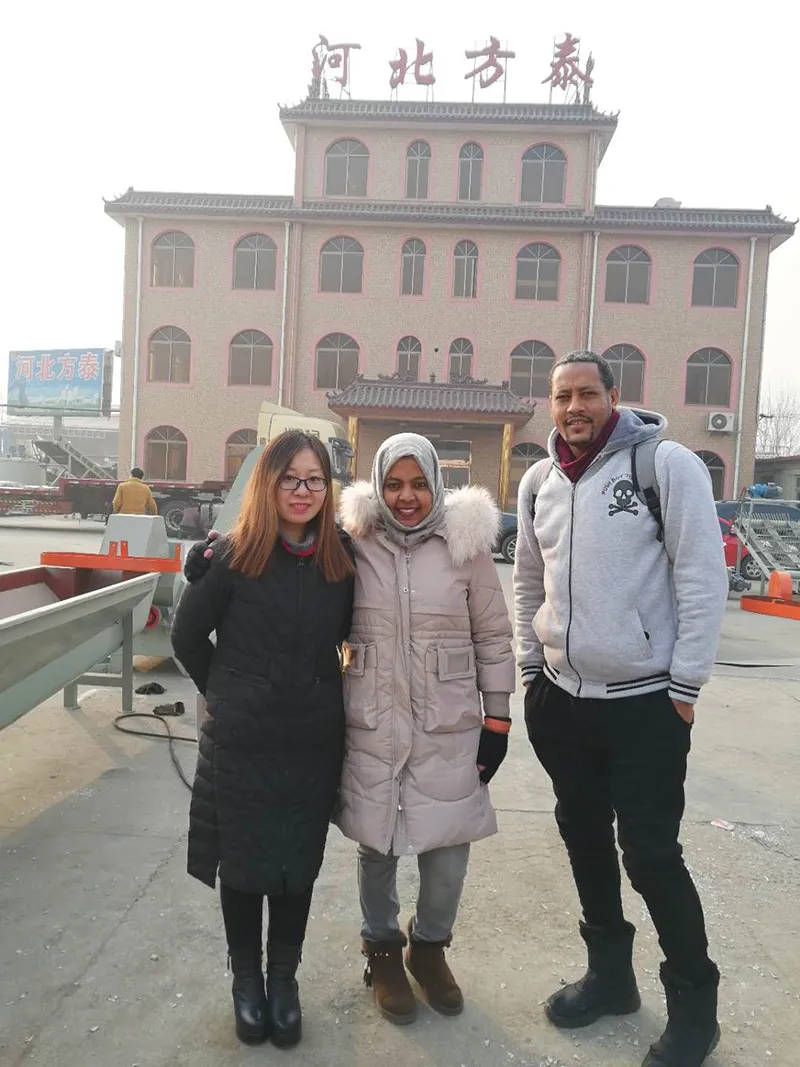 In 2019, Ethiopian customers came to our company to inspect and order equipment
