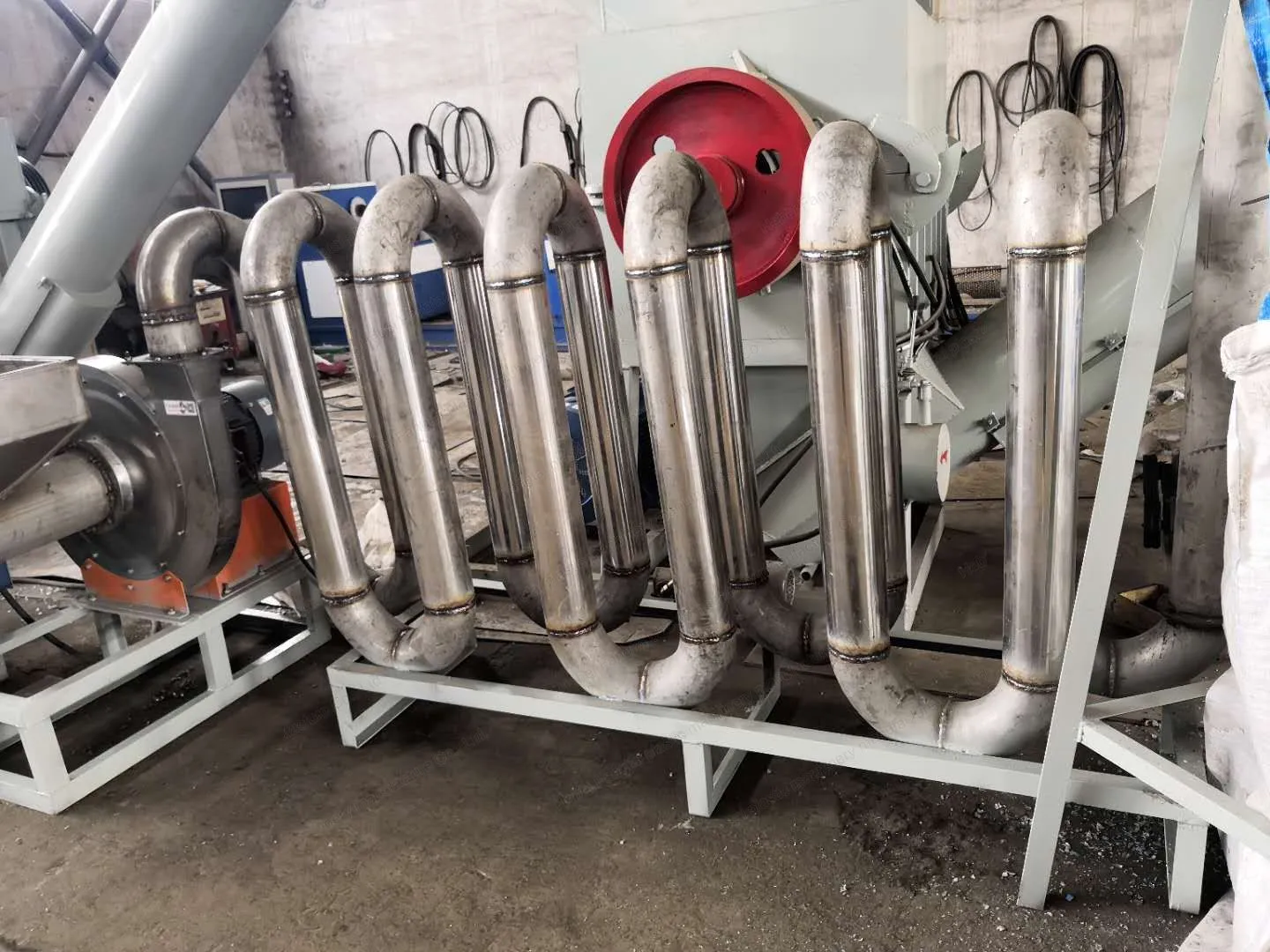 Hot Air drying Pipe System