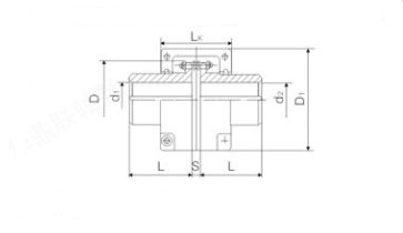 GL type roller chain coupling