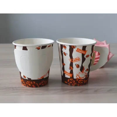 Custom Paper Cup 7 oz With Handle