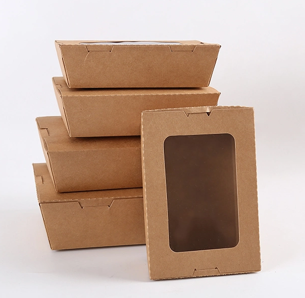  Custom Disposable Salad Paper Box