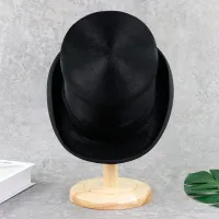 Sombrero de copa de piel de conejo