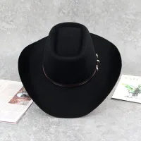 Classic Plain Winter Western  Cowboy Hat