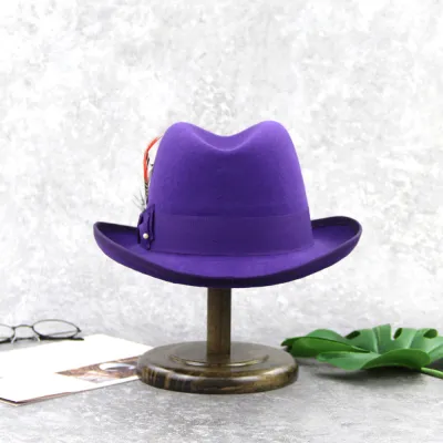 Australian Wool Hat  Custom Homburge Hat