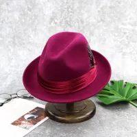 Hand-Made Australia Wool Classic Hat For Man