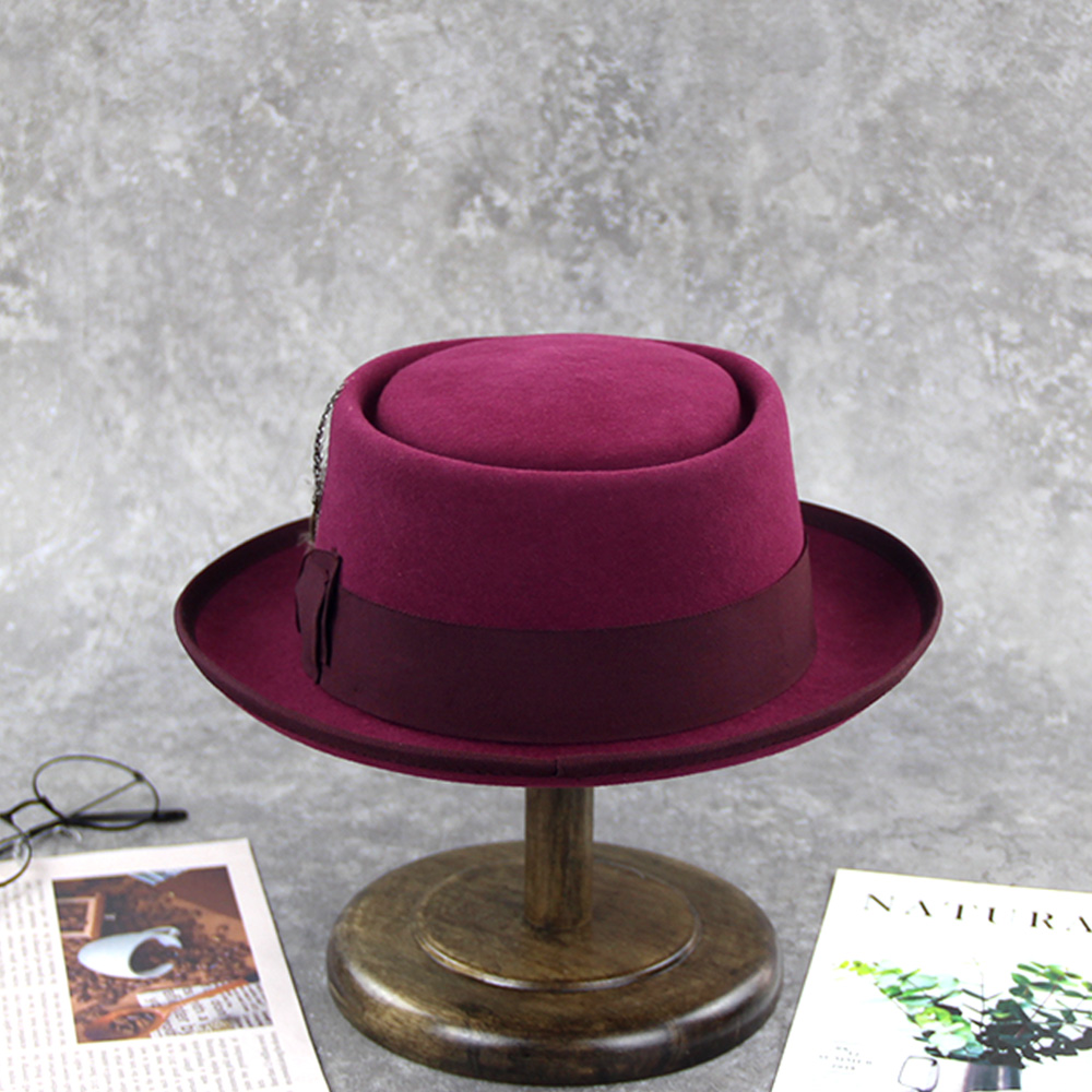 LiHua New Fashion Pork Pie Hat