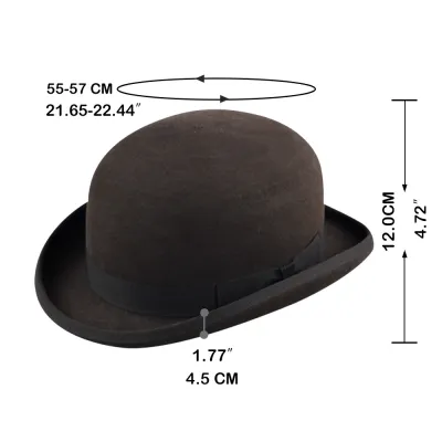Men Custom Bowler Hats Hard Hat