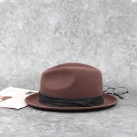 Hot Selling Fedora Hats Brown Hat