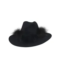 Wide Brimmed Wool Felt Hat