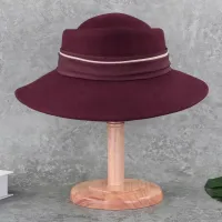 Classic Fashion Wide Brim Lady Hat