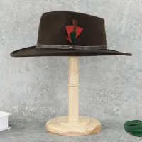 Wide Brim Luxury Custom Fedora Hats High Quality