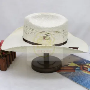 LIHUA Cowboy Hat for Men straw