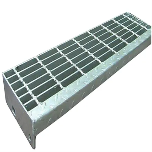 Outdoor galvanized stair treads