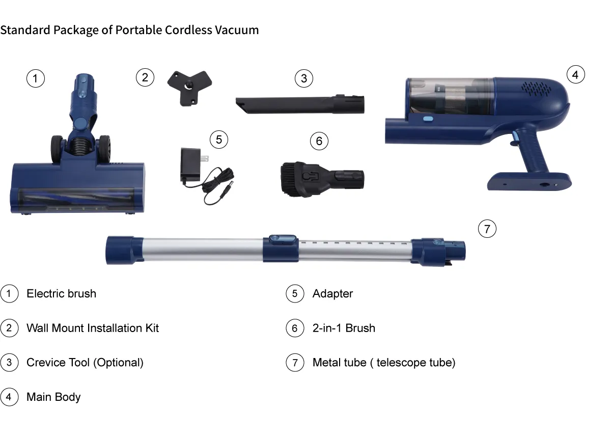 BLDC Rechargeable Vacuum Cleaner