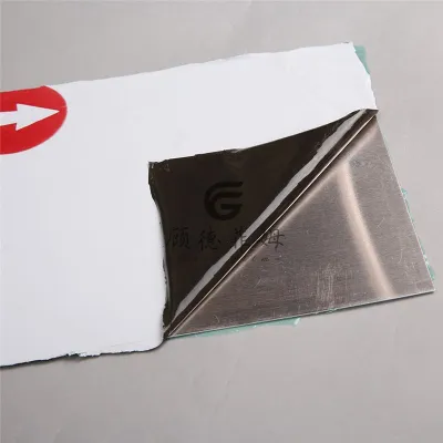 50 micron thick black and white protective film with steel plate