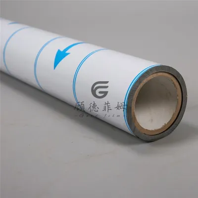 50 micron thick black and white protective film with steel plate