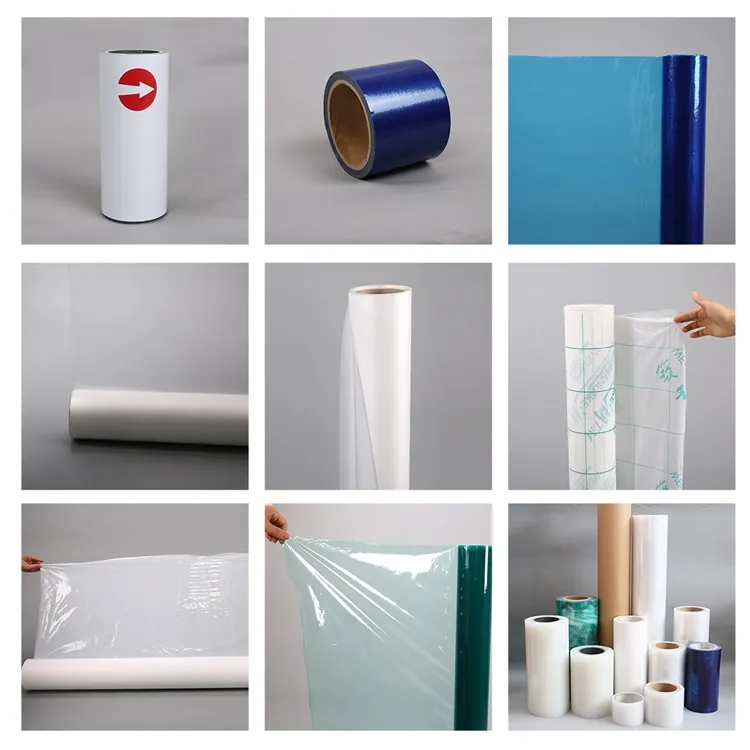 Custom PE Transparent Plastic Sheet Protective Film Suppliers and