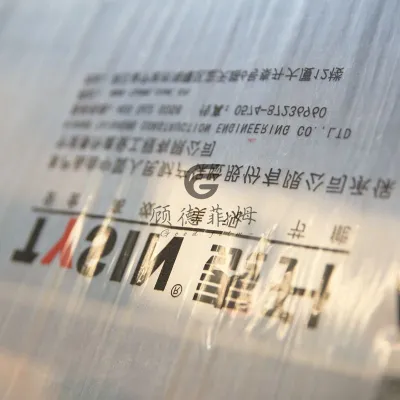 Printed logo transparent protective film for glass