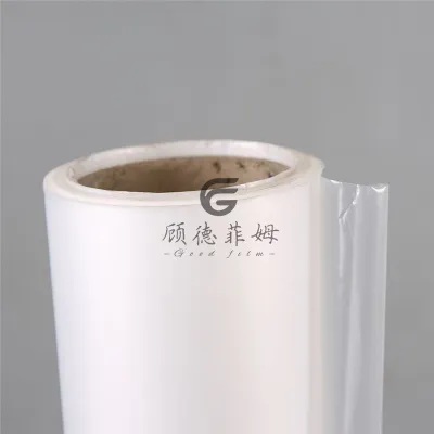 Adhesive polyethylene protective film for construction industry