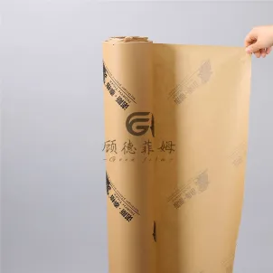 40-65g Adhesive Masking Kraft Protective Paper for floor